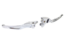 Load image into Gallery viewer, M8 Chrome 3-Slot Hand Lever Set with Pin