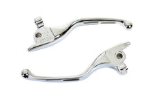 Load image into Gallery viewer, M8 Chrome 3-Slot Hand Lever Set with Pin