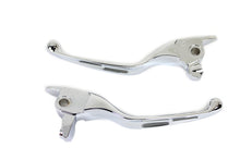Load image into Gallery viewer, M8 Chrome 3-Slot Hand Lever Set with Pin