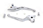 Chrome 3-Slot Wide Hand Lever Set
