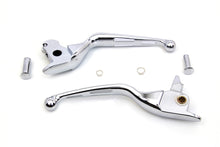 Load image into Gallery viewer, Chrome 3-Slot Wide Hand Lever Set