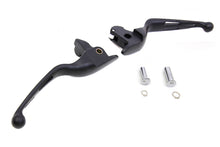 Load image into Gallery viewer, Matte Black 3-Slot Wide Hand Lever Set