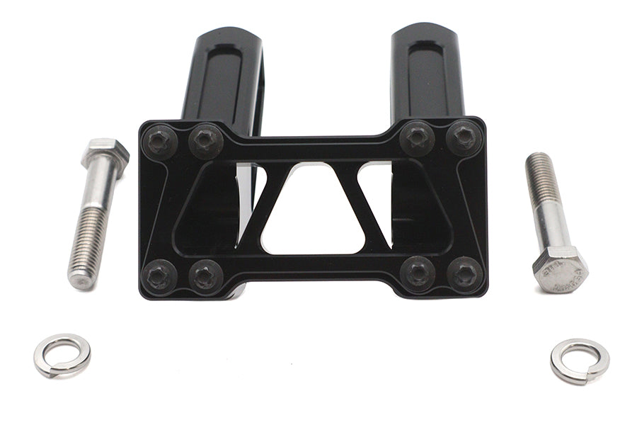 Wyatt Gatling 6 inch Pirate Style Riser Set Black