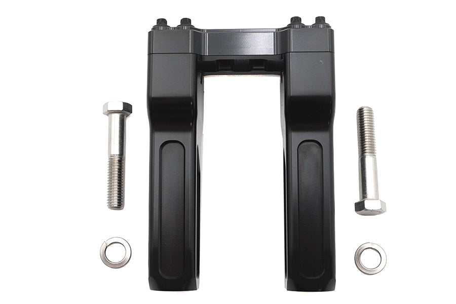 Wyatt Gatling 6 inch Pirate Style Riser Set Black