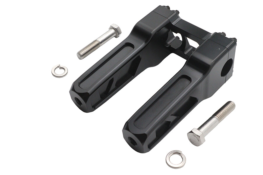 Wyatt Gatling 6 inch Pirate Style Riser Set Black