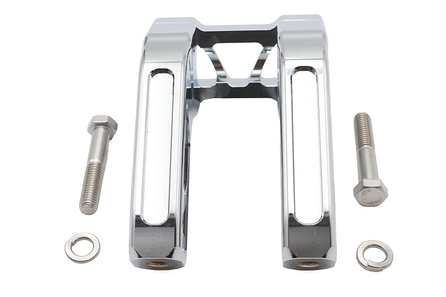 Wyatt Gatling 6 inch Pirate Style Riser Set Chrome