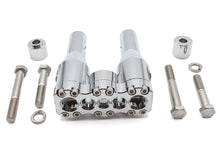 Load image into Gallery viewer, Wyatt Gatling 6 inch Baron Style Riser Set Chrome