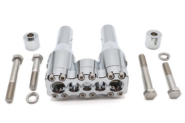 Wyatt Gatling 6 inch Baron Style Riser Set Chrome