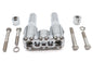 Wyatt Gatling 6 inch Baron Style Riser Set Chrome