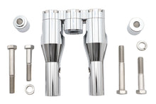 Load image into Gallery viewer, Wyatt Gatling 6 inch Baron Style Riser Set Chrome