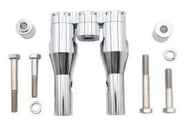 Wyatt Gatling 6 inch Baron Style Riser Set Chrome