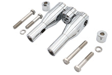 Load image into Gallery viewer, Wyatt Gatling 6 inch Baron Style Riser Set Chrome