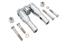 Load image into Gallery viewer, Wyatt Gatling 6 inch Baron Style Riser Set Chrome