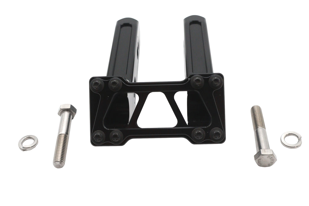 Wyatt Gatling 8 inch Pirate Style Riser Set Black