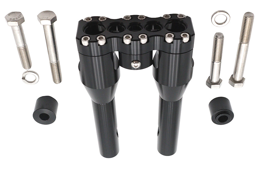 Wyatt Gatling 8 inch Baron Style Riser Set Black