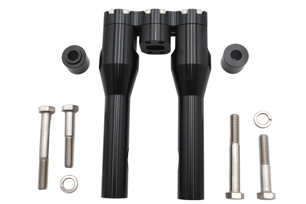 Wyatt Gatling 8 inch Baron Style Riser Set Black
