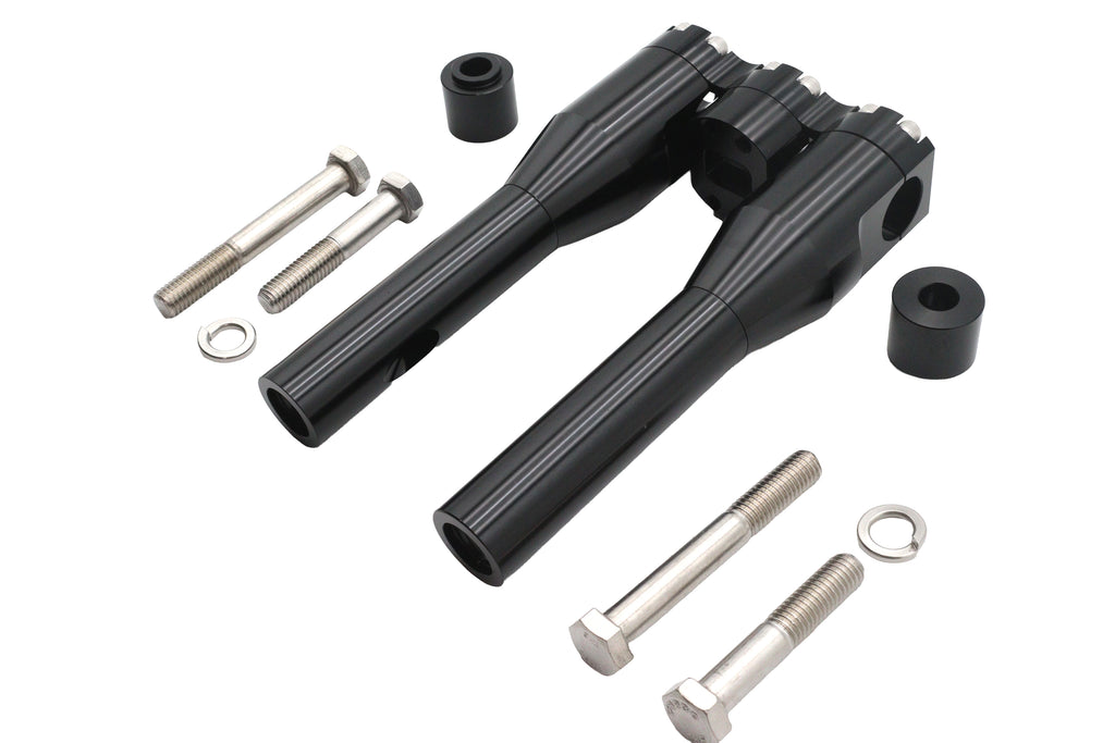 Wyatt Gatling 8 inch Baron Style Riser Set Black