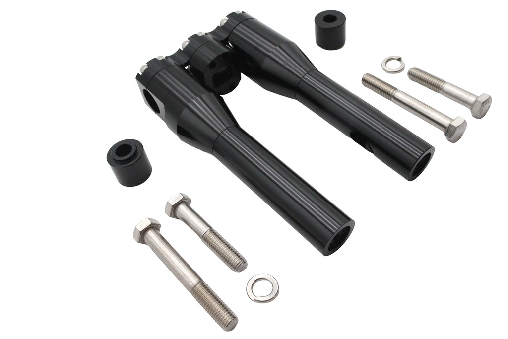 Wyatt Gatling 8 inch Baron Style Riser Set Black