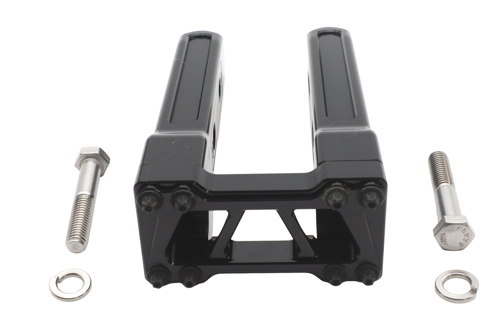 Wyatt Gatling 8 inch Pirate Style Riser Set Black