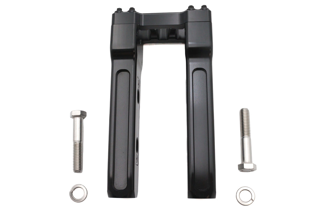 Wyatt Gatling 8 inch Pirate Style Riser Set Black