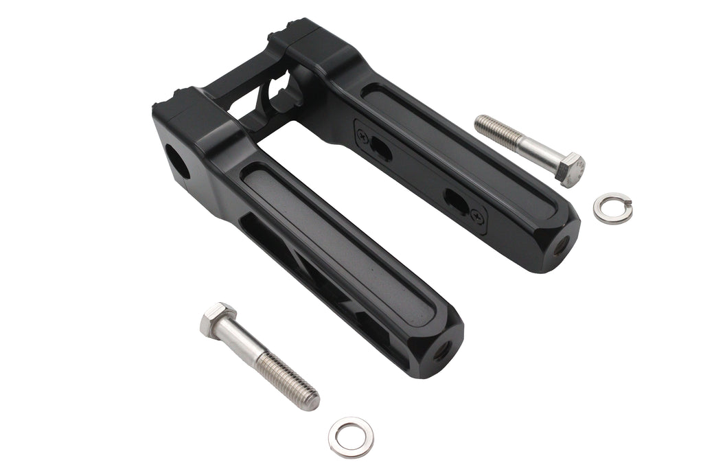 Wyatt Gatling 8 inch Pirate Style Riser Set Black
