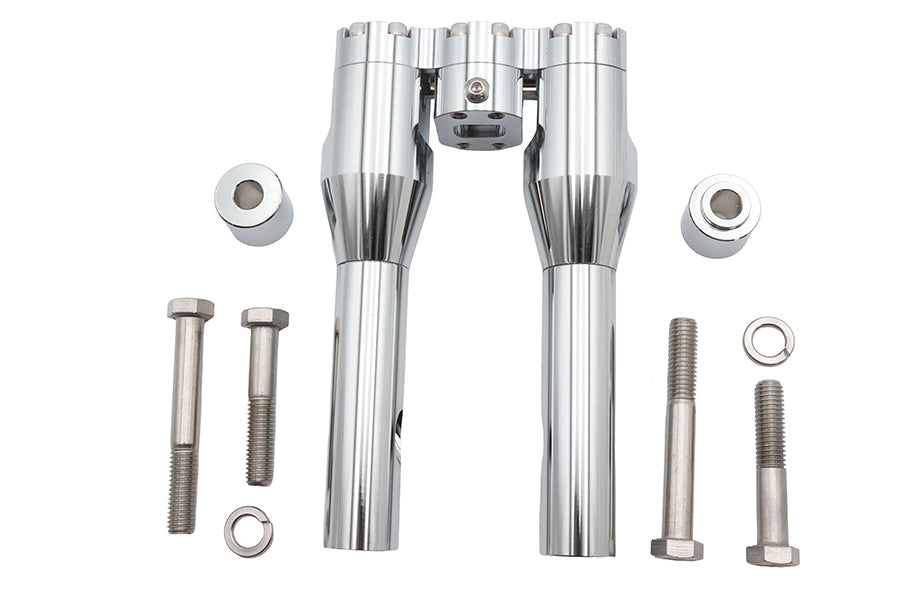 Wyatt Gatling 8 inch Baron Style Riser Set Chrome