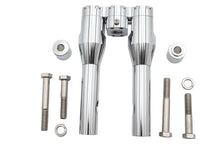 Load image into Gallery viewer, Wyatt Gatling 8 inch Baron Style Riser Set Chrome