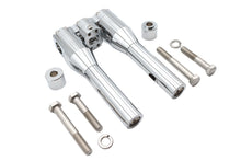 Load image into Gallery viewer, Wyatt Gatling 8 inch Baron Style Riser Set Chrome