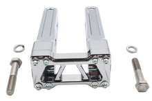 Load image into Gallery viewer, Wyatt Gatling 8 inch Pirate Style Riser Set Chrome