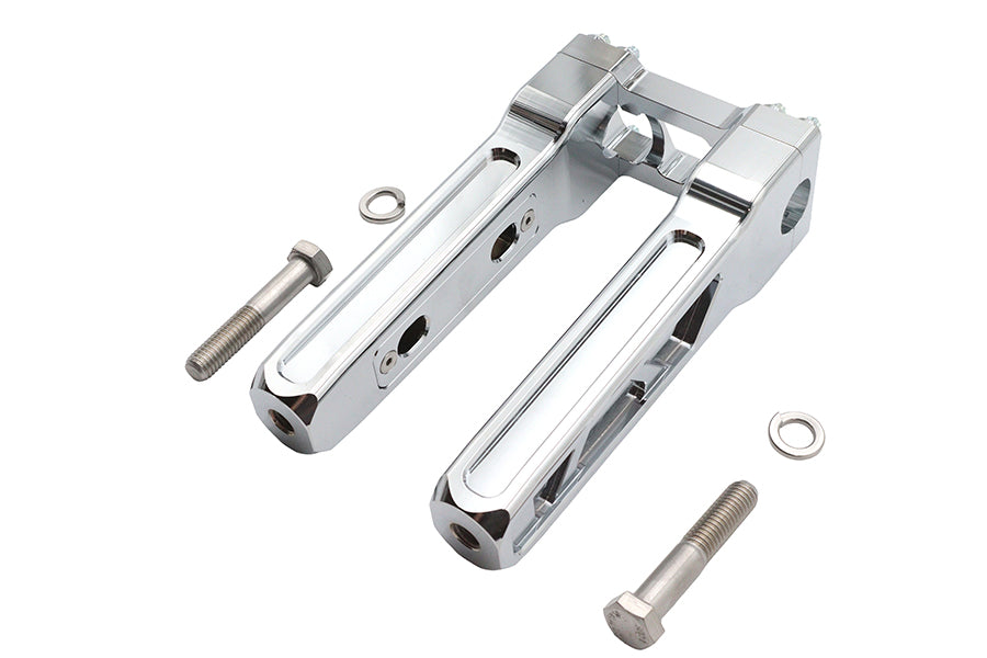 Wyatt Gatling 8 inch Pirate Style Riser Set Chrome