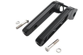 Wyatt Gatling 10 inch Pirate Style Riser Set Black