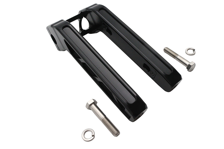 Wyatt Gatling 10 inch Pirate Style Riser Set Black