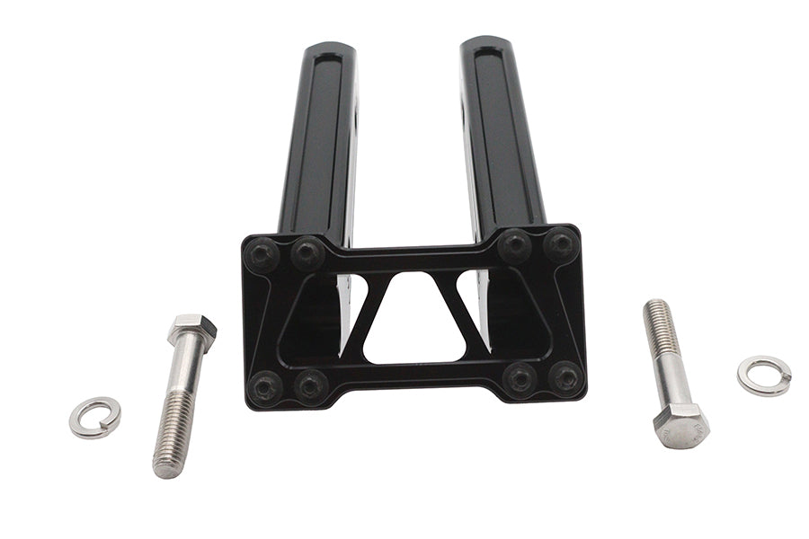 Wyatt Gatling 10 inch Pirate Style Riser Set Black