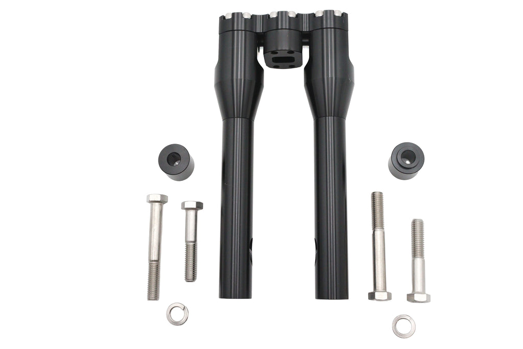 Wyatt Gatling 10 inch Baron Style Riser Set Black