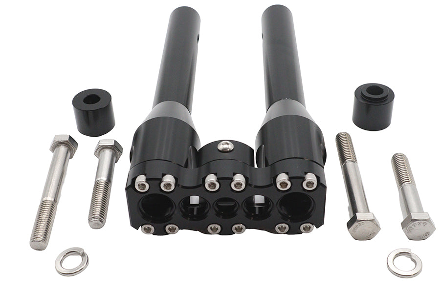 Wyatt Gatling 10 inch Baron Style Riser Set Black