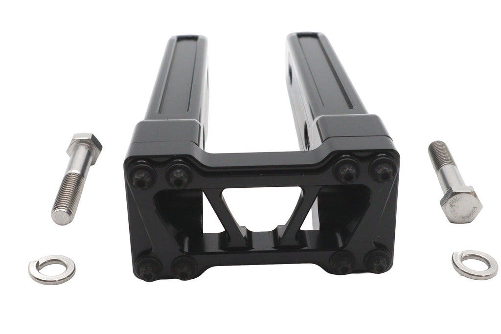 Wyatt Gatling 10 inch Pirate Style Riser Set Black
