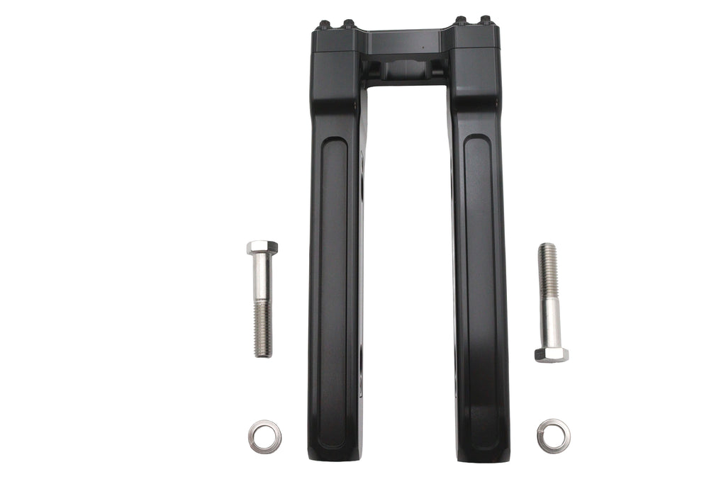 Wyatt Gatling 10 inch Pirate Style Riser Set Black