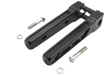 Load image into Gallery viewer, Wyatt Gatling 10 inch Pirate Style Riser Set Black