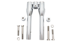 Load image into Gallery viewer, Wyatt Gatling 10 inch Baron Style Riser Set Chrome