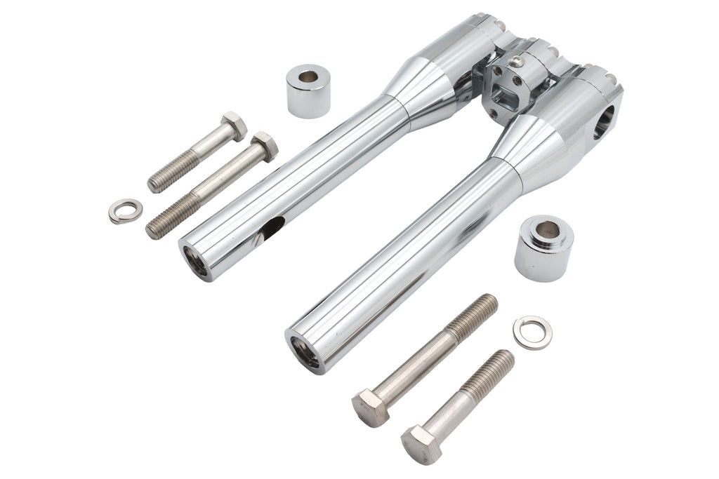 Wyatt Gatling 10 inch Baron Style Riser Set Chrome