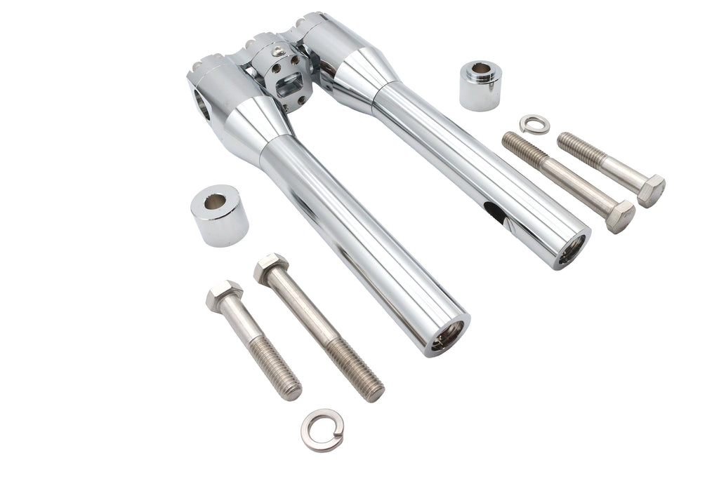 Wyatt Gatling 10 inch Baron Style Riser Set Chrome