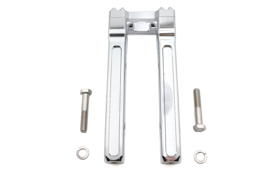 Wyatt Gatling 10 inch Pirate Style Riser Set Chrome
