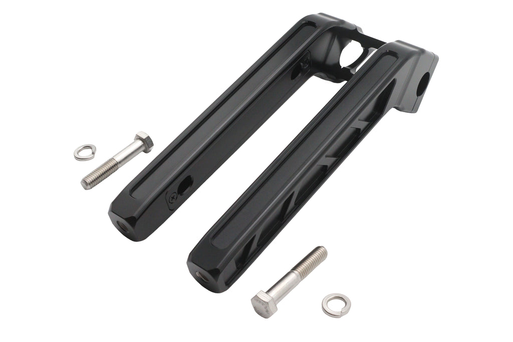 Wyatt Gatling 12 inch Pirate Style Riser Set Black