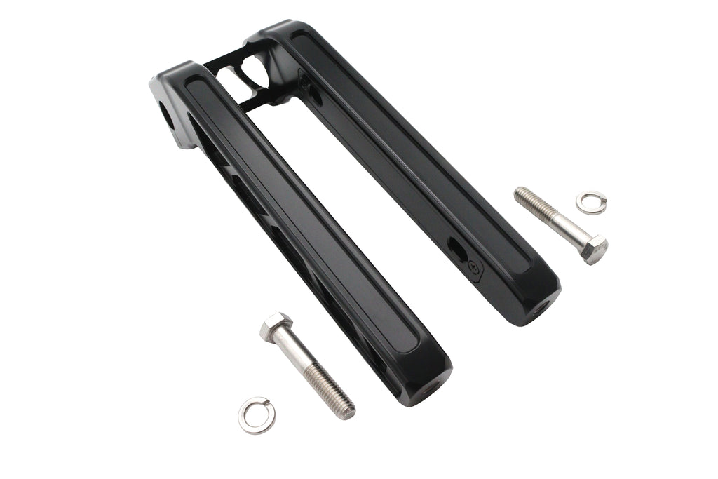 Wyatt Gatling 12 inch Pirate Style Riser Set Black