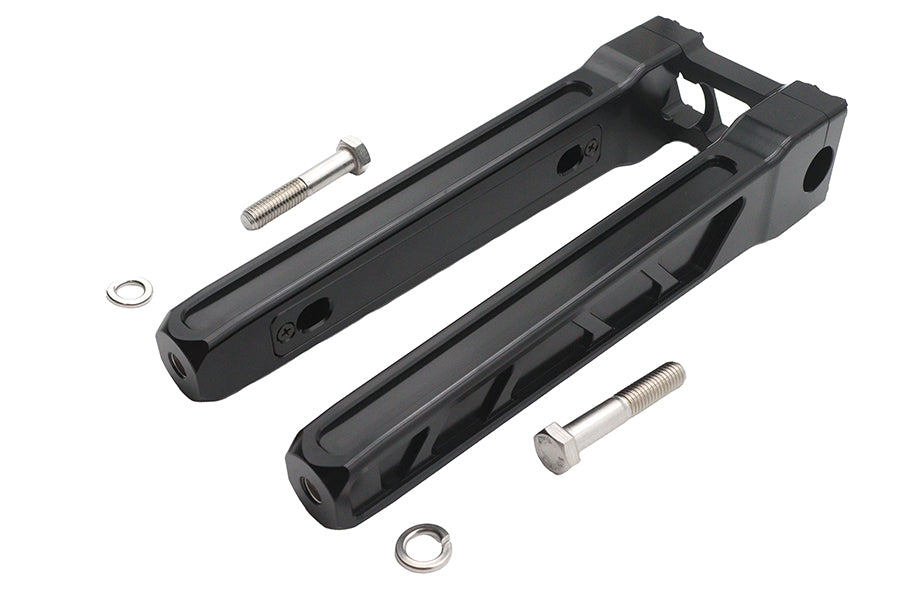 Wyatt Gatling 12 inch Pirate Style Riser Set Black