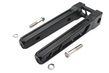 Load image into Gallery viewer, Wyatt Gatling 12 inch Pirate Style Riser Set Black