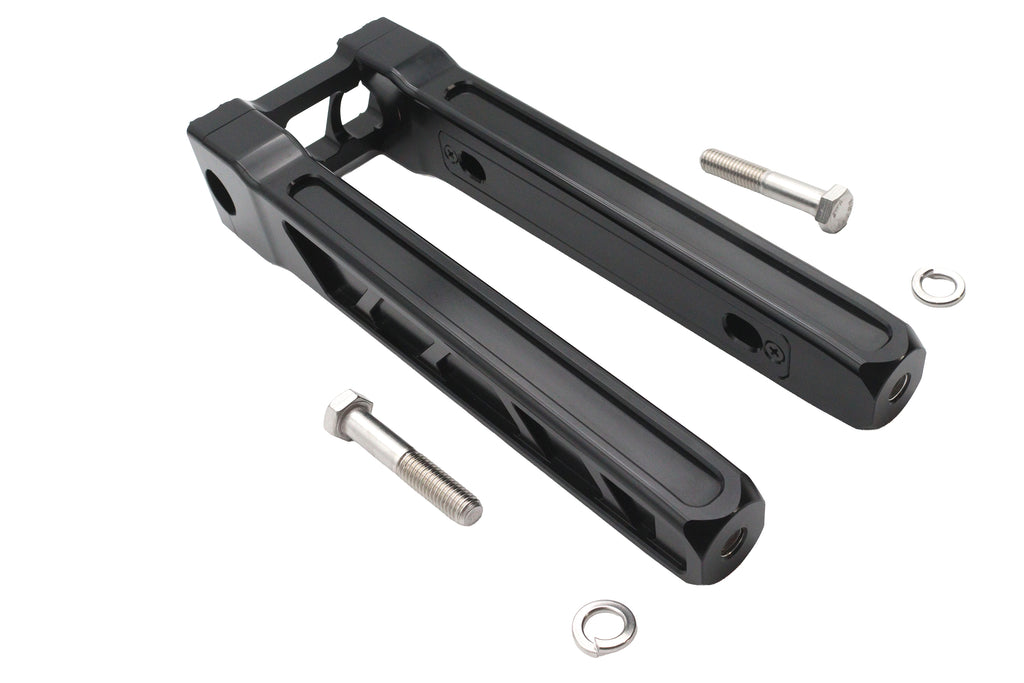 Wyatt Gatling 12 inch Pirate Style Riser Set Black