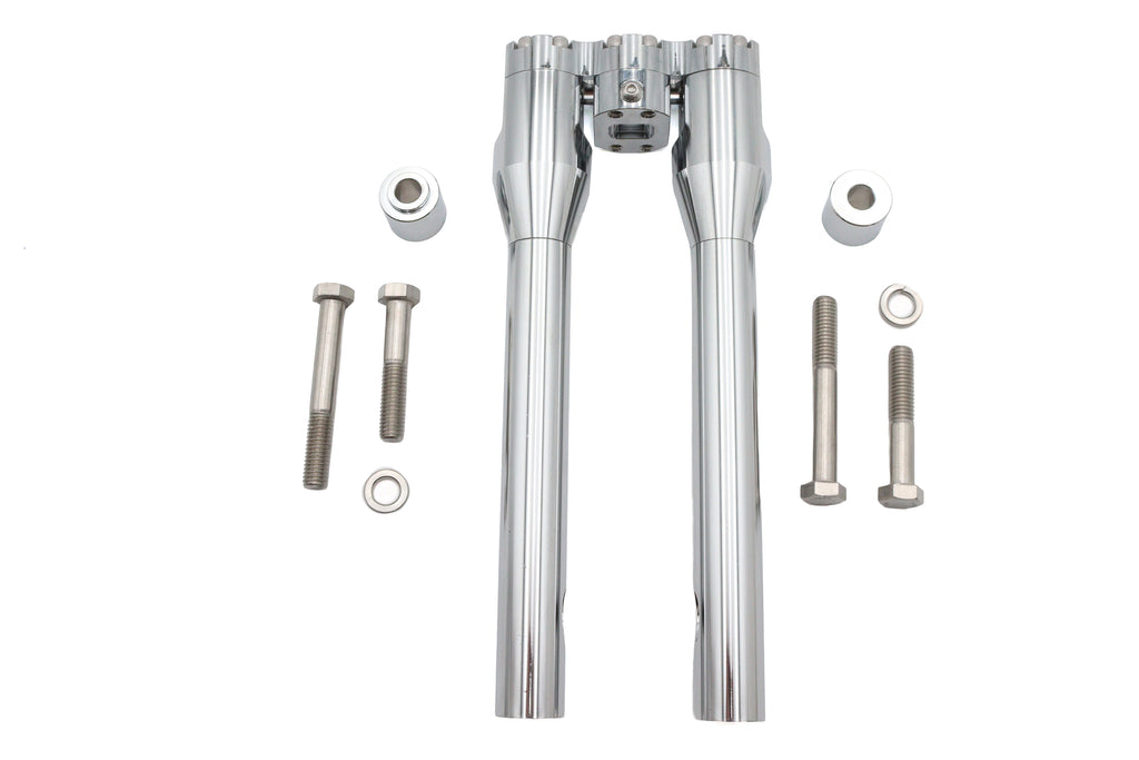 Wyatt Gatling 12 inch Baron Style Riser Set Chrome