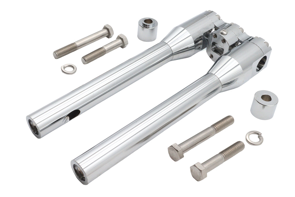 Wyatt Gatling 12 inch Baron Style Riser Set Chrome