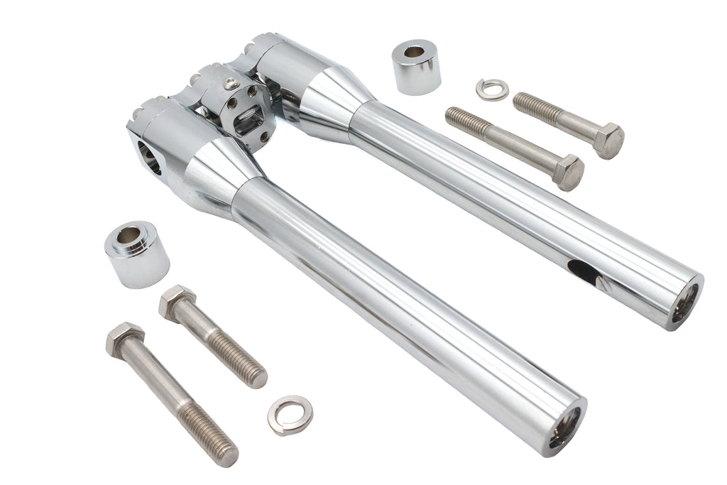 Wyatt Gatling 12 inch Baron Style Riser Set Chrome
